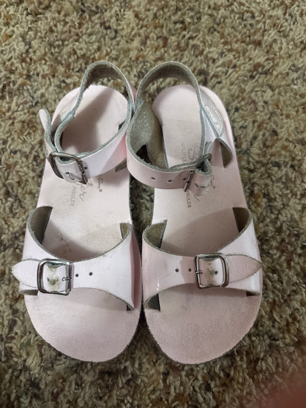 Sun San pink sandals